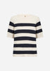 SC-KANITA STRIPE 35 Pullover Navy