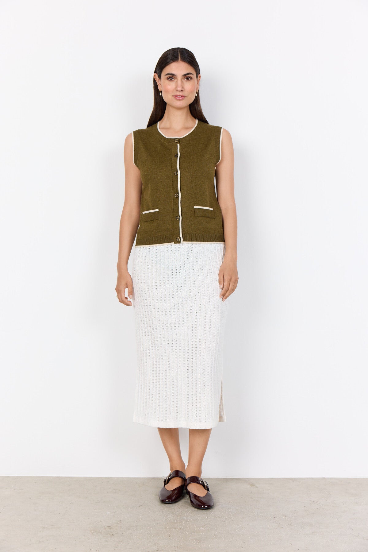 SC-DOLLIE 792 Vest Oliven
