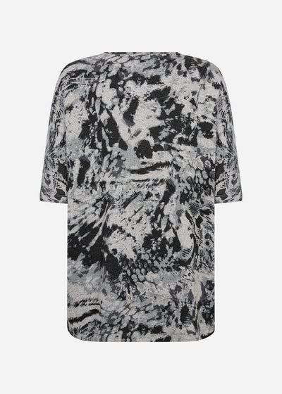 SC-BIARA AOP 140 T-shirt Grå