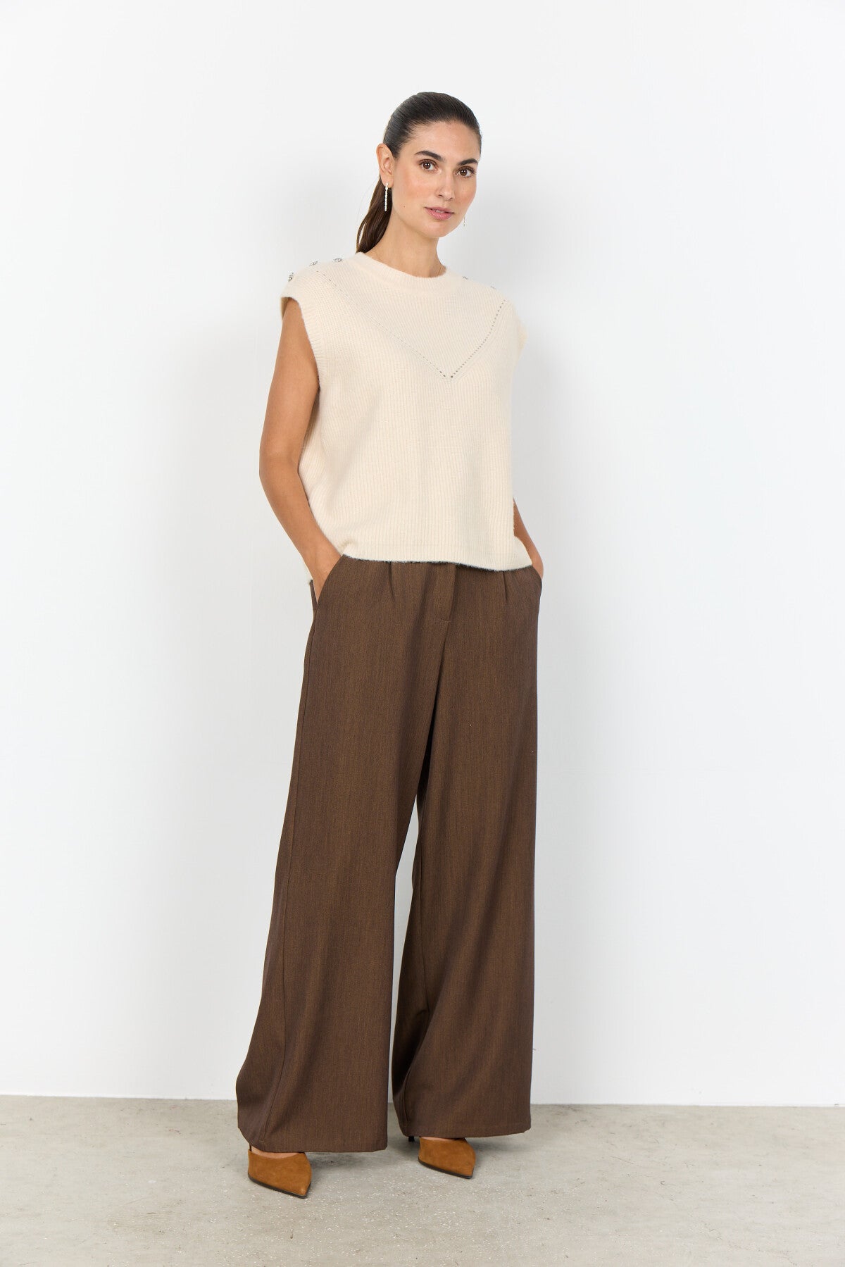 SC-AVALON 1 Vest Creme