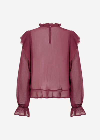 SC-NAIA 3 Bluse Bordeaux
