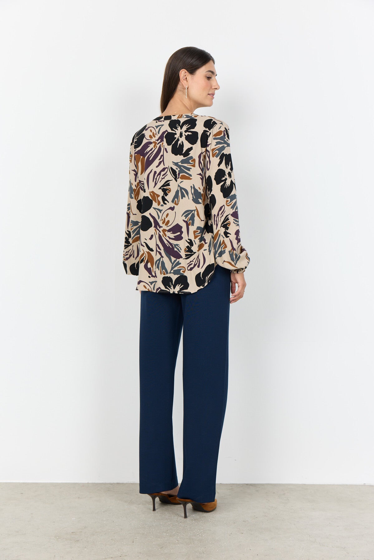 SC-ANNEMAI 1 Bluse Lilla
