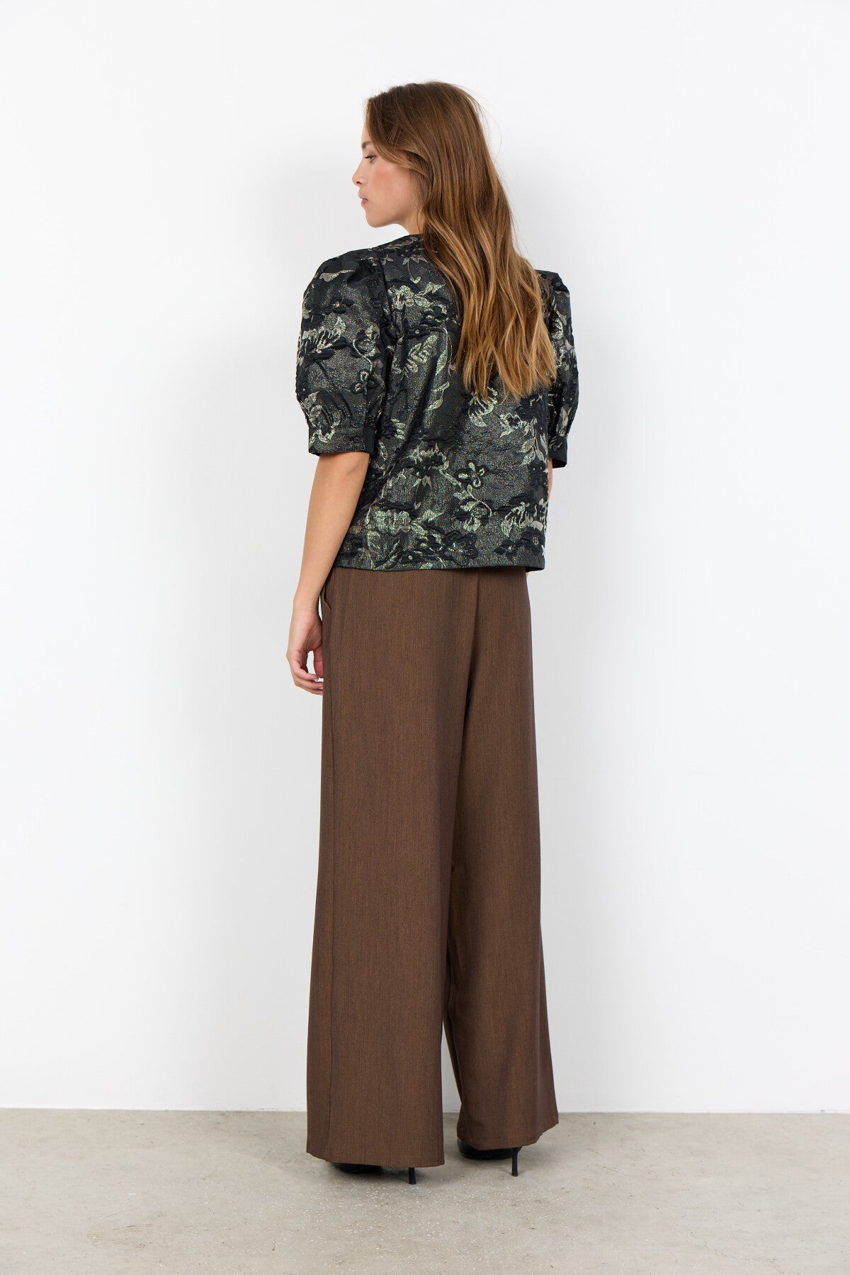 SC-APRIL 1 Bluse Sort
