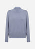 SC-KANITA 41 Pullover Støvet blå