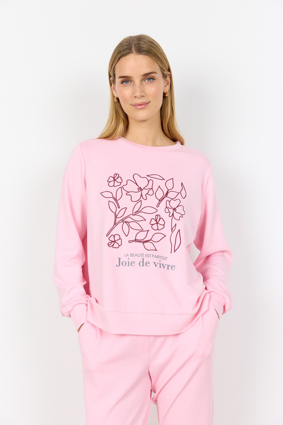 SC-BANU 287 Sweatshirt Lyserød