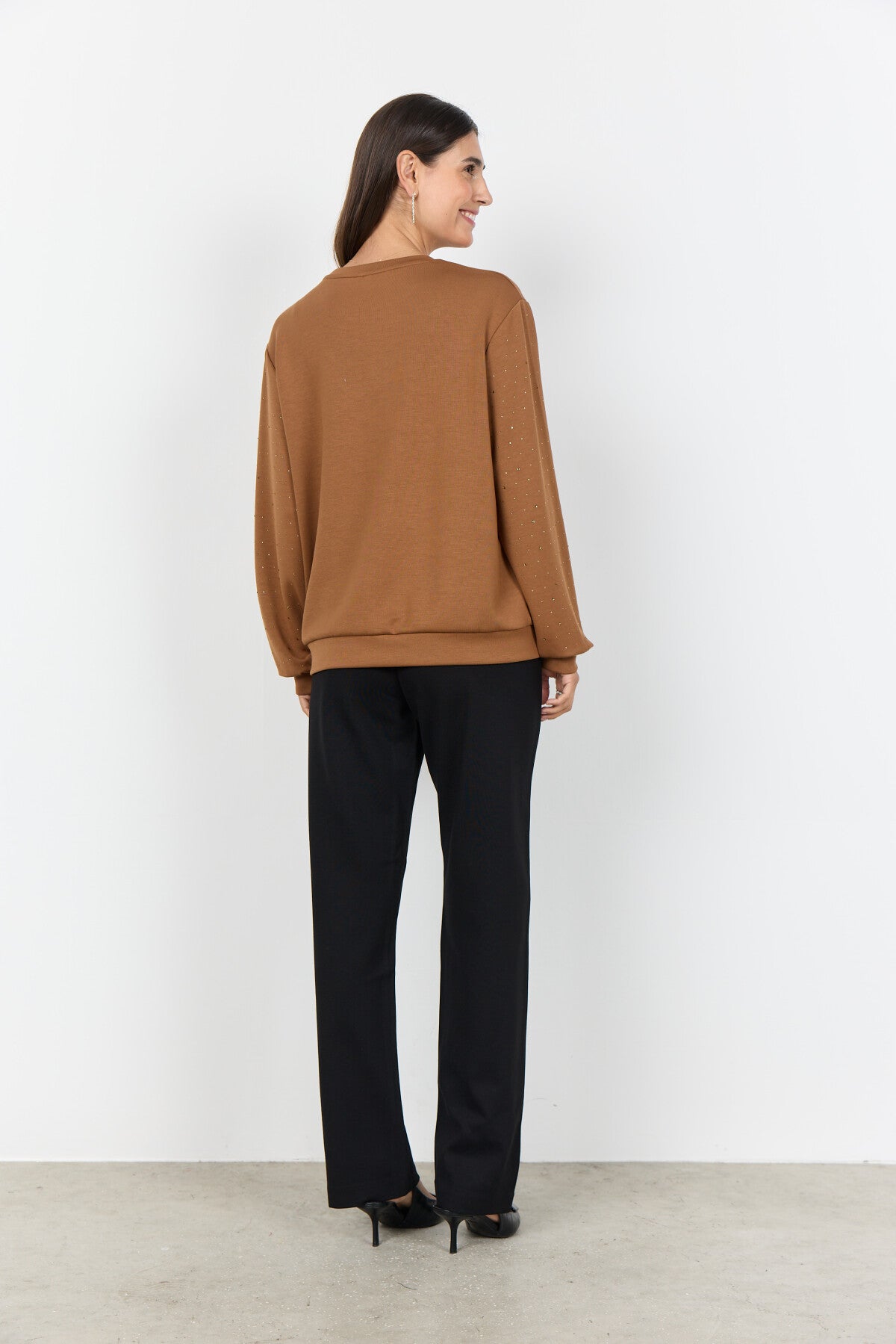 SC-BANU 270 Bluse Brun