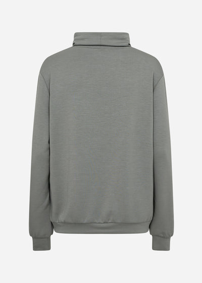 SC-BANU 125 Sweatshirt Støvet Grøn