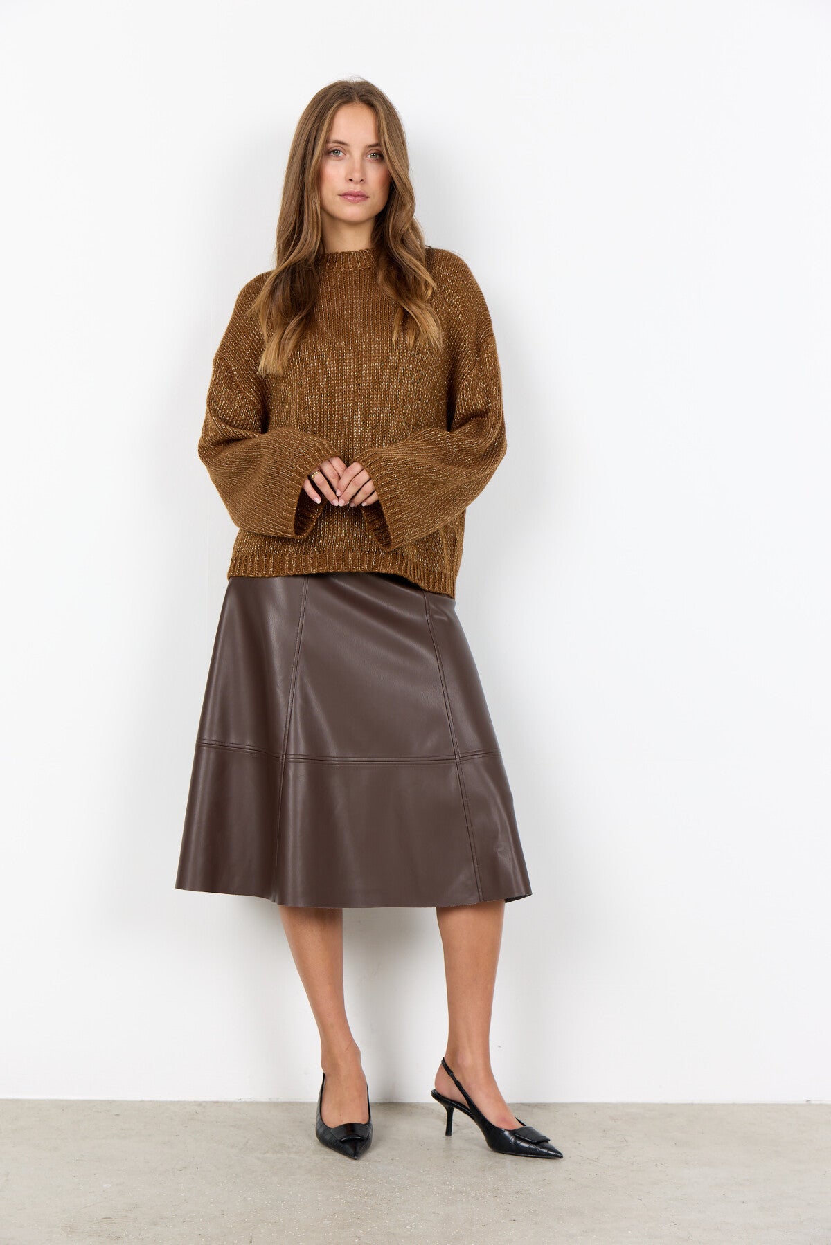 SC-NALIKKA 3 Pullover Brun