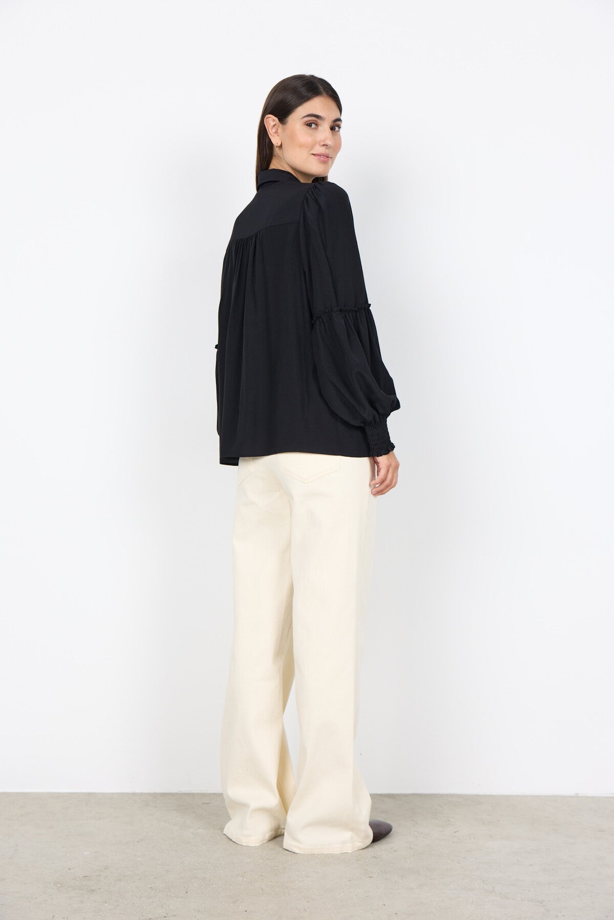 SC-BARBEL 2 Skjorte Sort