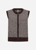 SC-NESSIE 74 - YD Vest Mørk blomme
