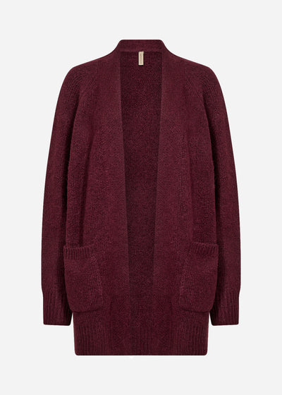 SC-GUNNA 13 Cardigan Bordeaux