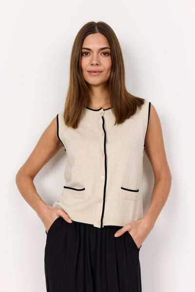 SC-DOLLIE 792 Vest Creme