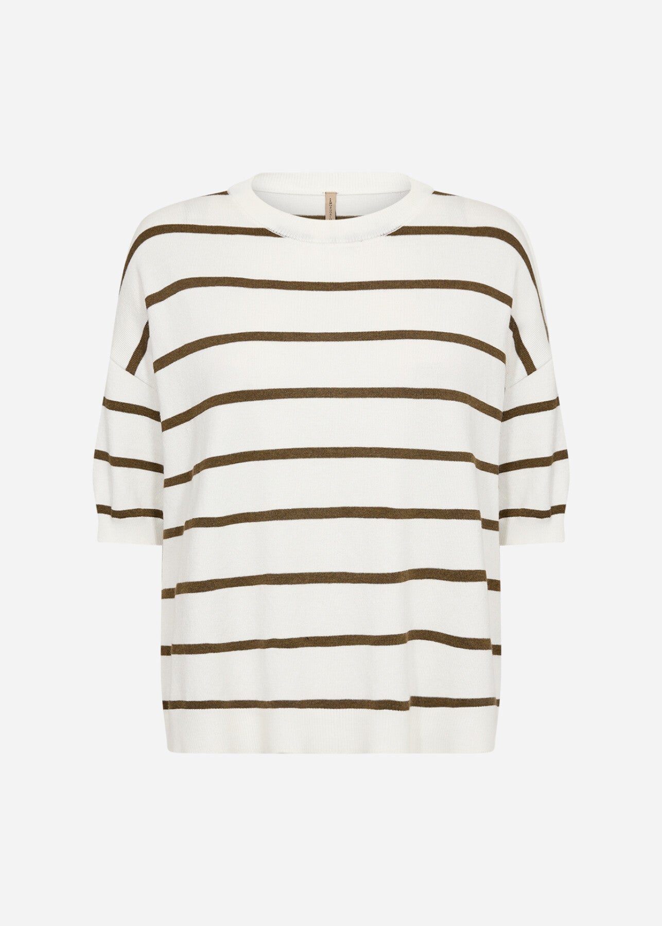 SC-DOLLIE STRIPE 794 Pullover Oliven