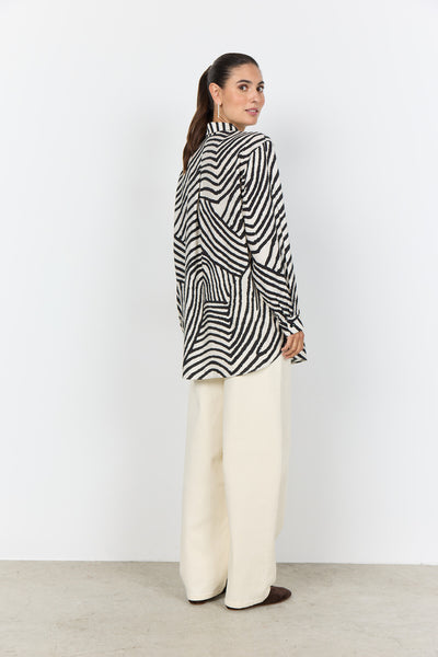 SC-BECCA 2 Skjorte Sort