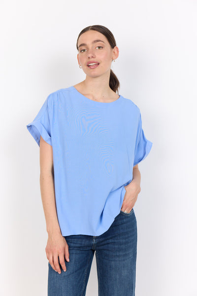 SC-RADIA 214 Bluse Lyseblå