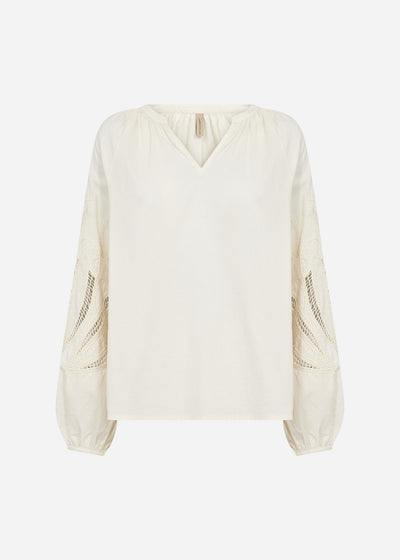 SC-CALISTE 21 Bluse Creme