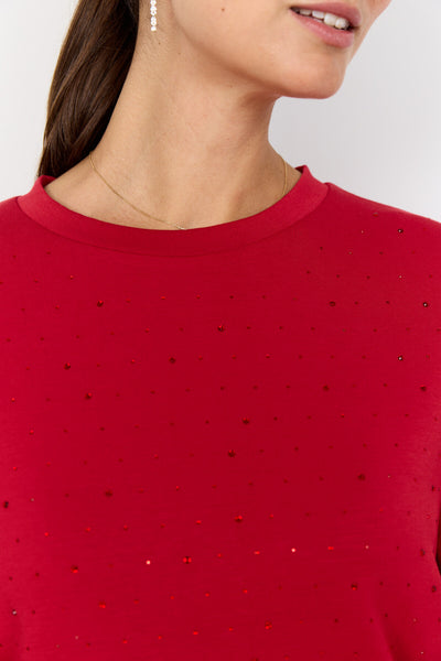 SC-BANU 270 Bluse Rød