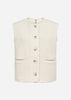 SC-SHAIMA 10 Vest Creme