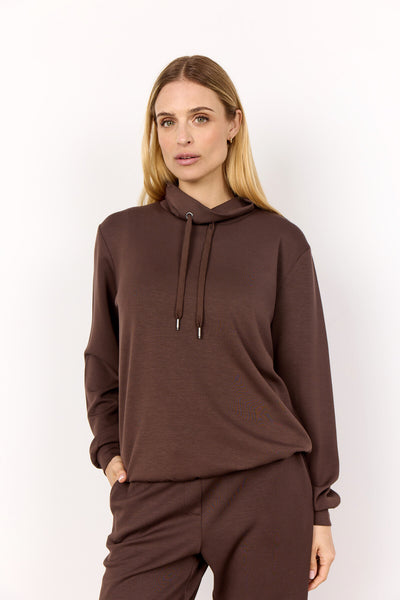 SC-BANU 125 Sweatshirt Mørk brun