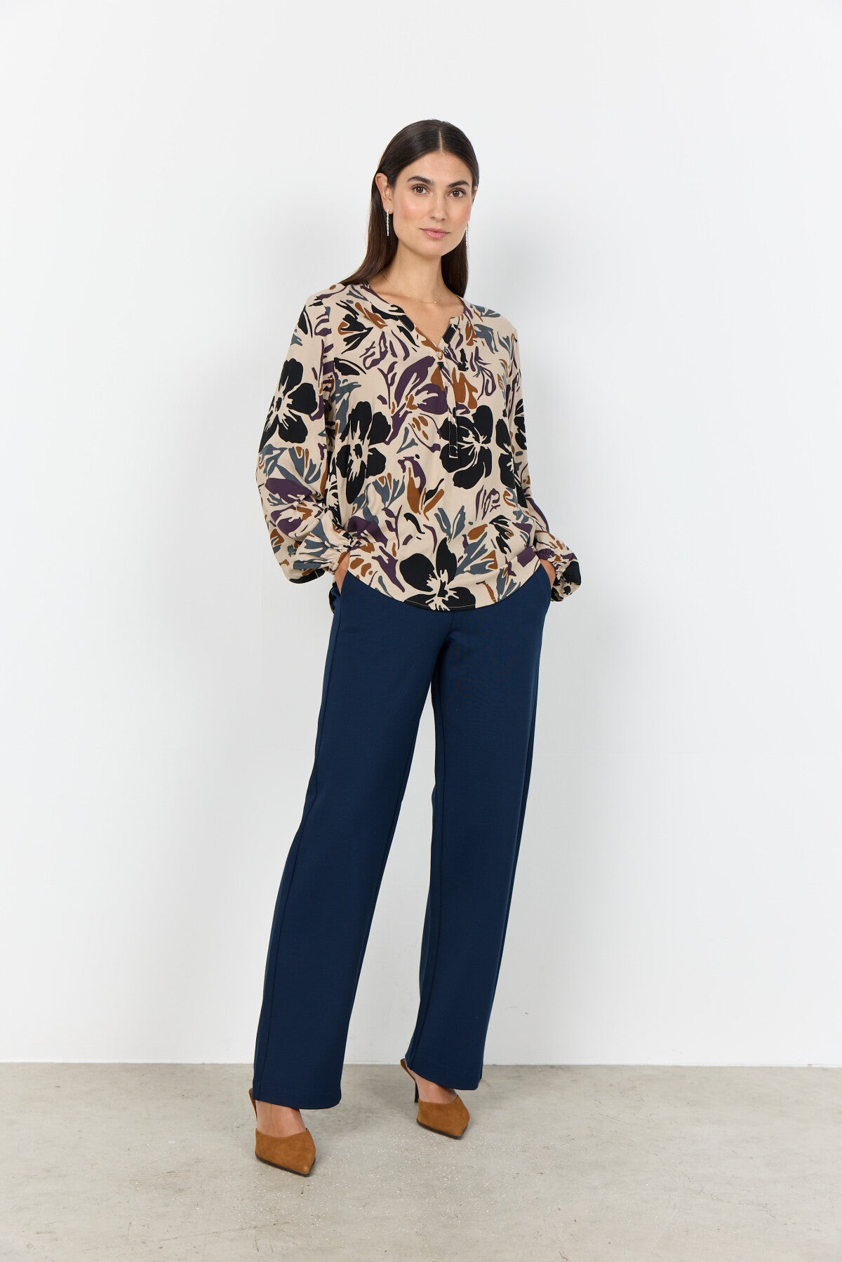 SC-ANNEMAI 1 Bluse Lilla