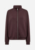 SC-JANNY 2 Cardigan Mørk blomme