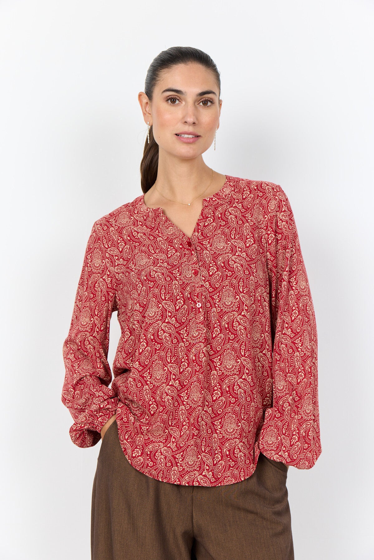 SC-ASTER 1 Bluse Rød