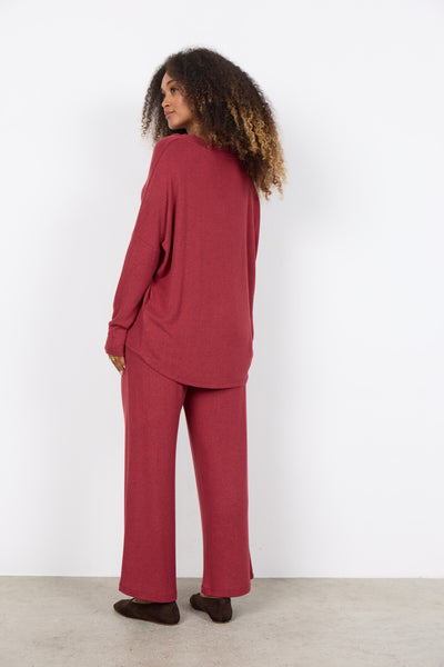 SC-BIARA 90 Bluse Rubin rød