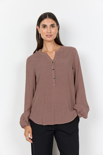 SC-ANITA 1 Bluse Rød