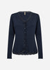 SC-CHANILLA 2 Cardigan Navy