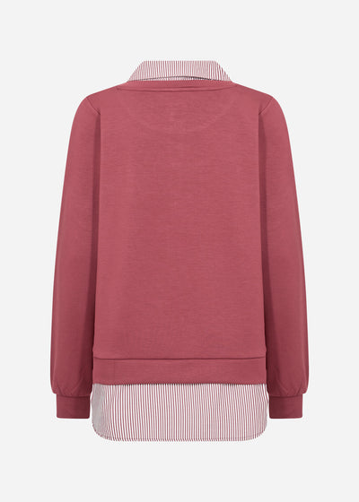 SC-BANU 264 Bluse Rubin rød