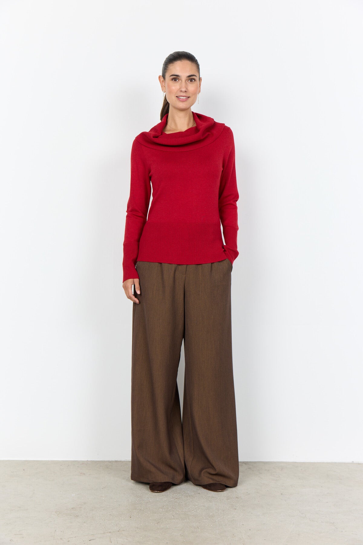 SC-DOLLIE 305 Pullover Rød