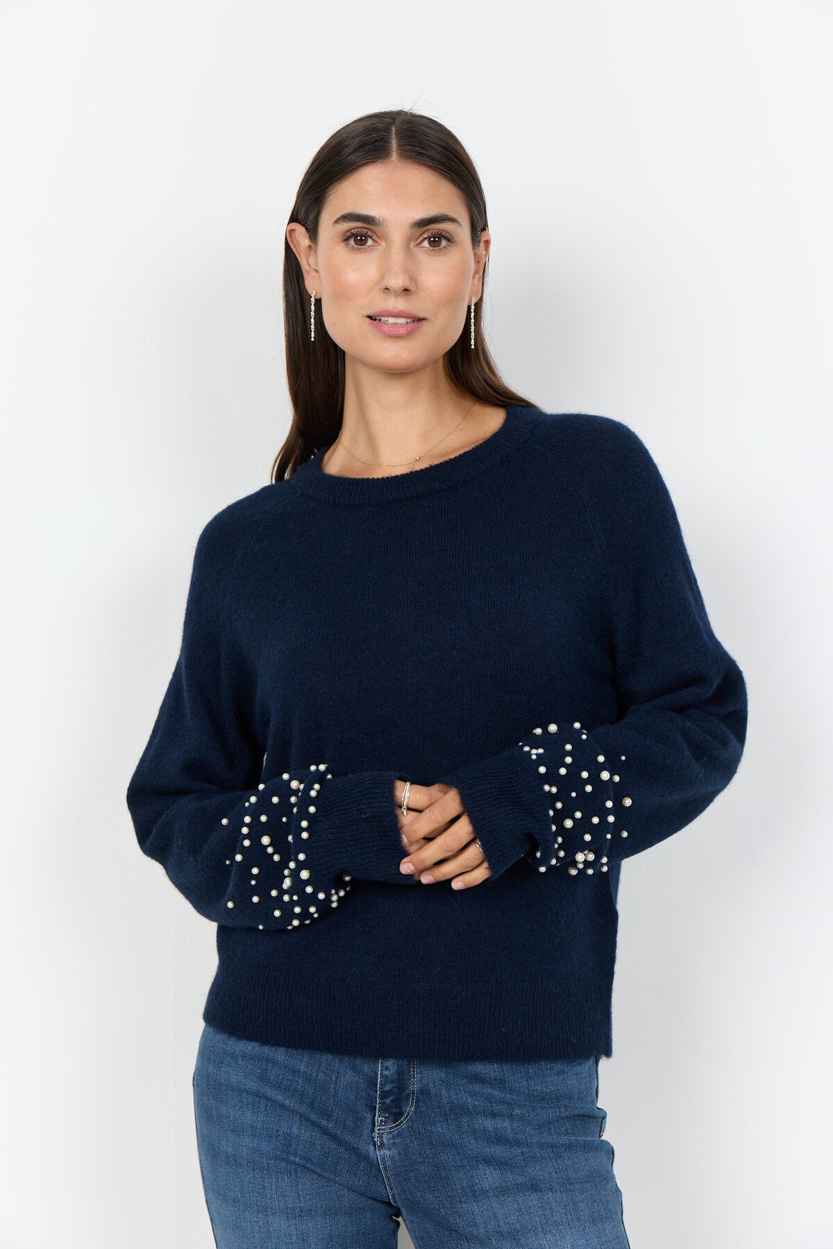 SC-NESSIE 72 Pullover Mørk blå