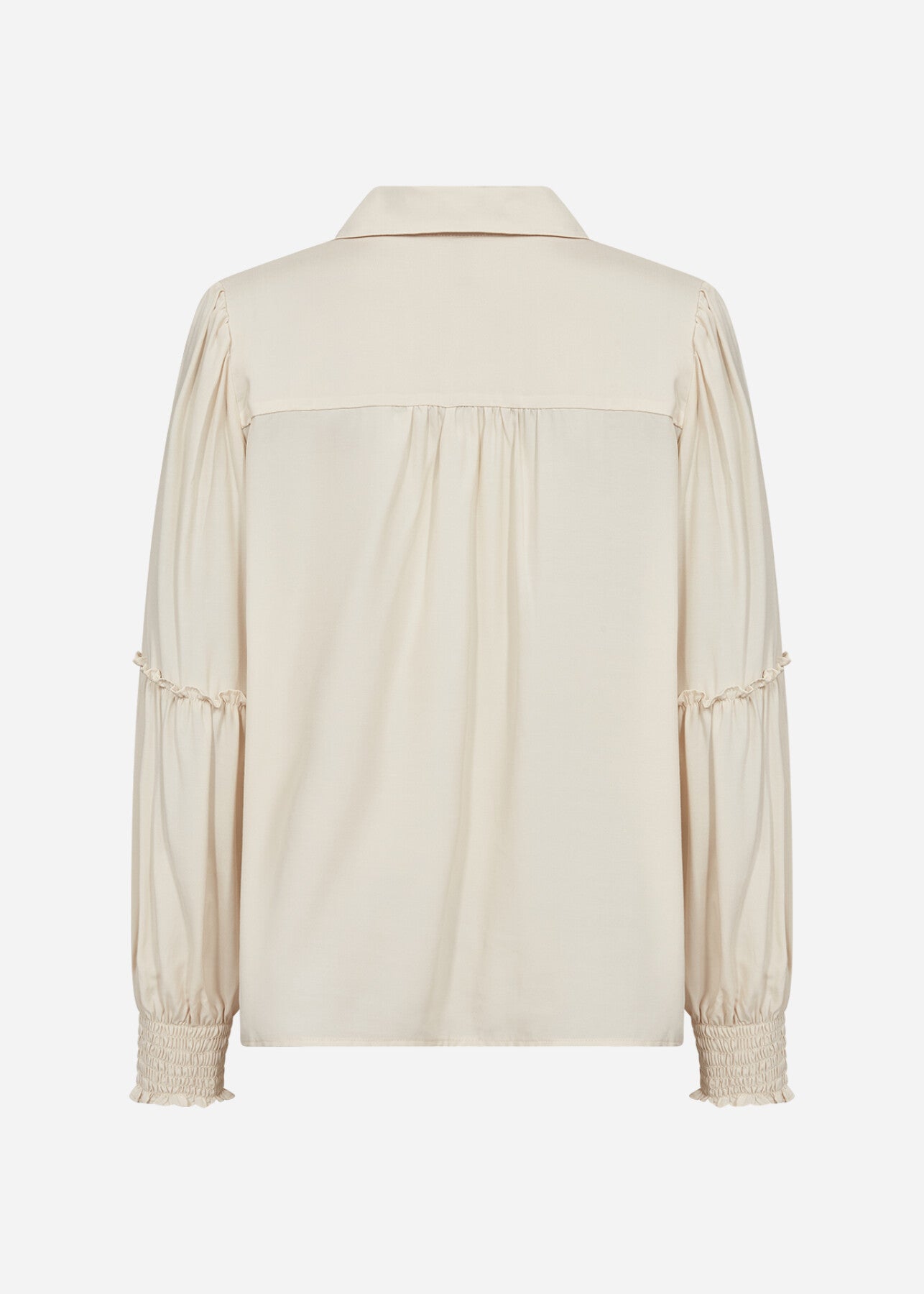 SC-BARBEL 2 Skjorte Creme