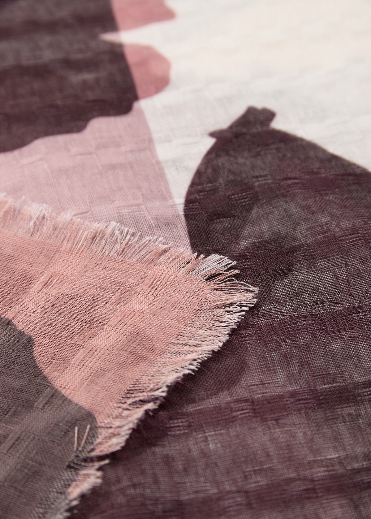 SC-BERTINA 1 Tørklæde Rubin rød