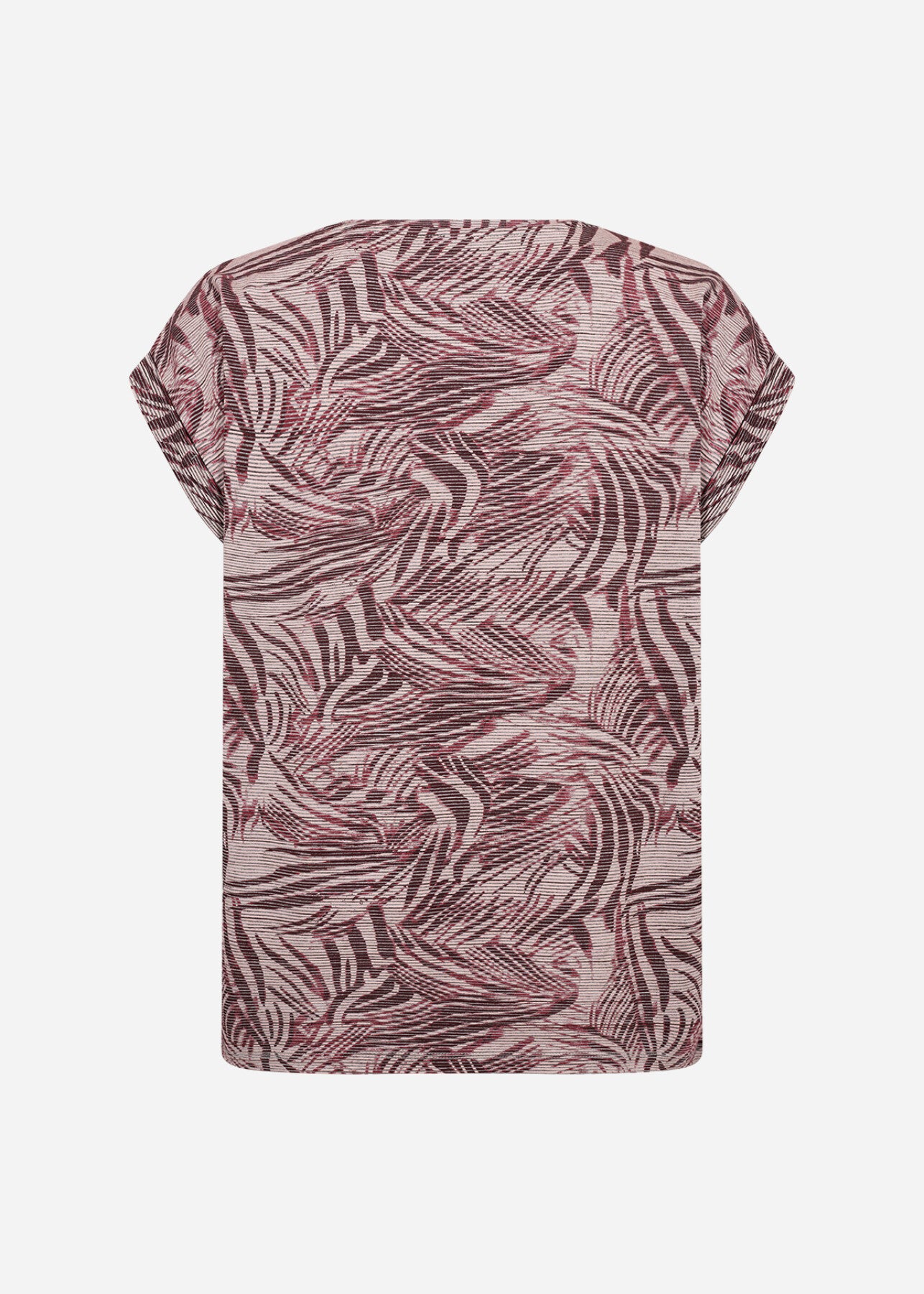 SC-GALINA 66 T-shirt Mørk rød