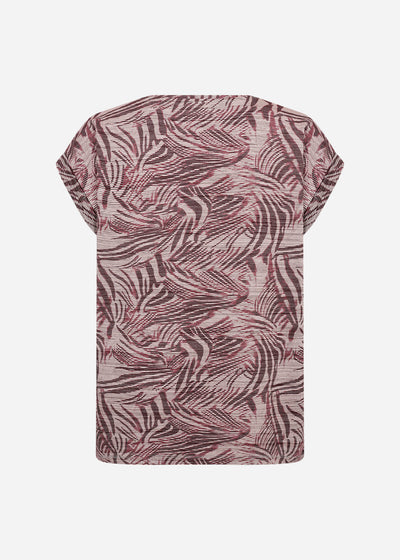 SC-GALINA 66 T-shirt Mørk rød