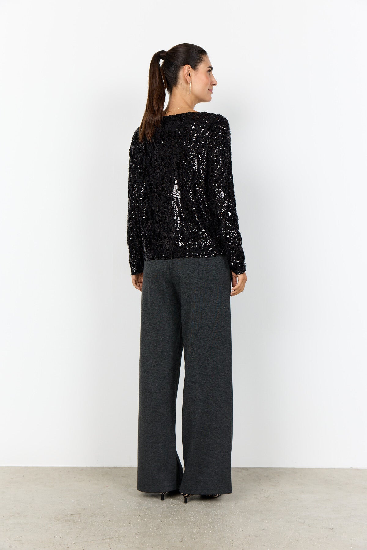 SC-ANGEL 2 Bluse Sort