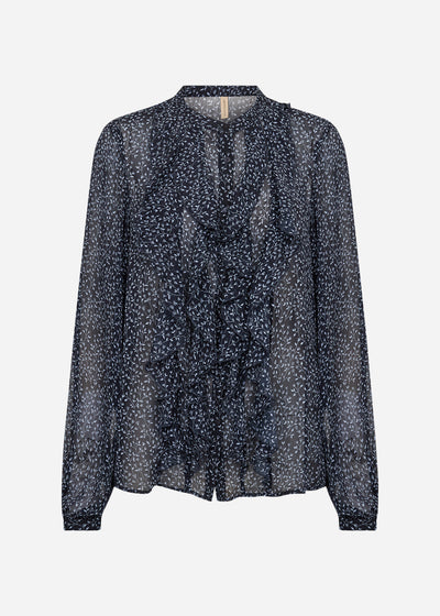 SC-BEBBIE 1 Skjorte Navy