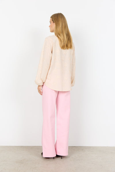 SC-BARBRA 1 Bluse Creme