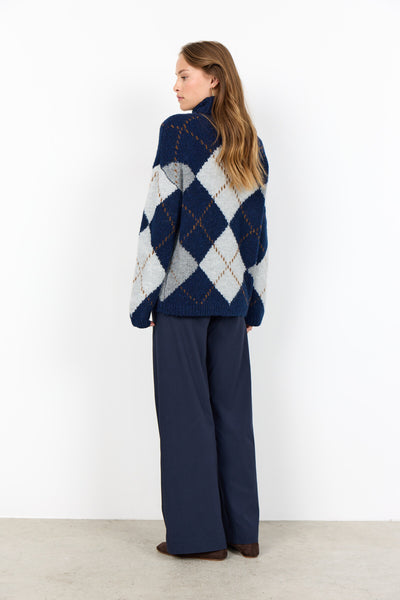 SC-ACACIE 2 Pullover Mørk blå