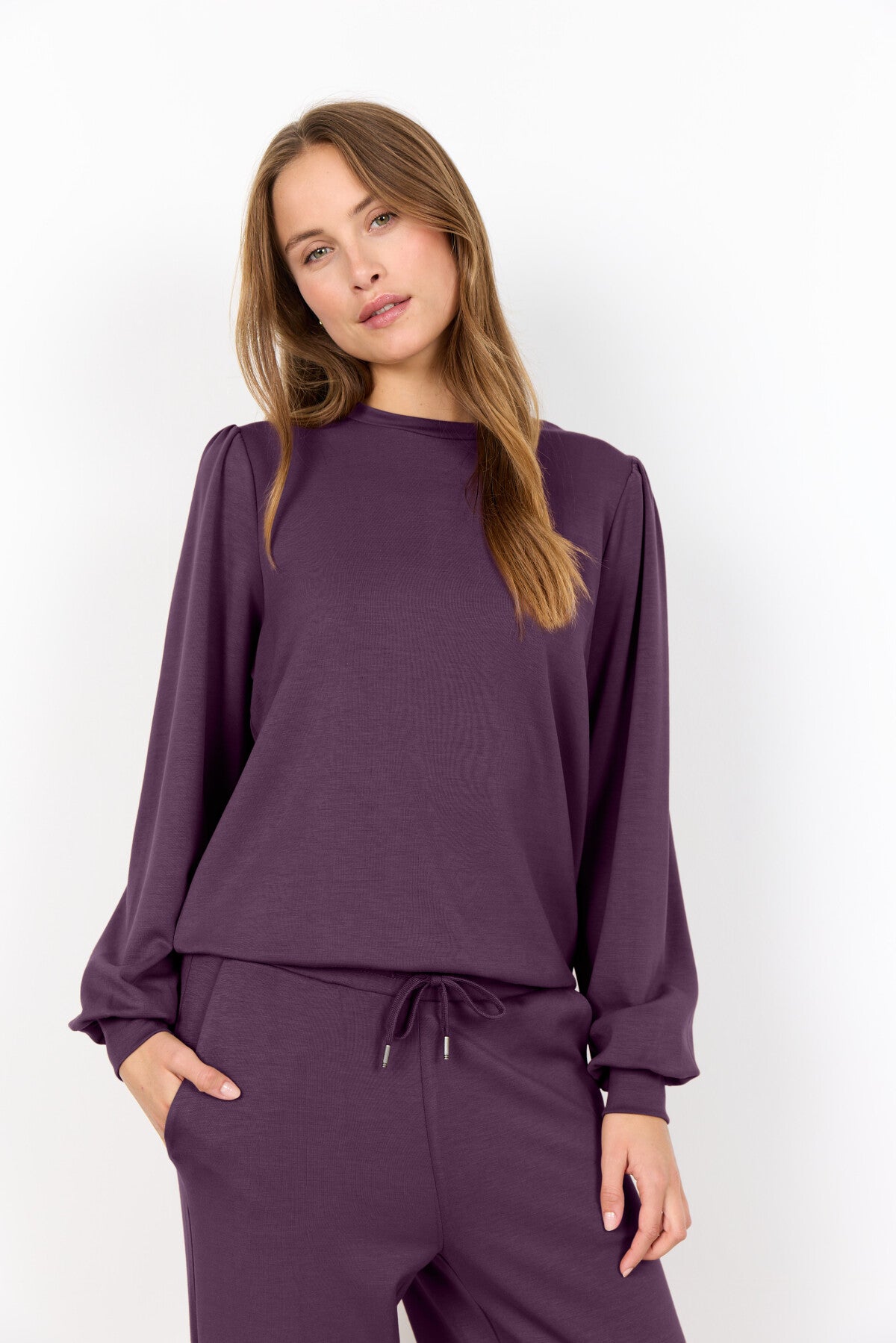 SC-BANU 120 Bluse Lilla
