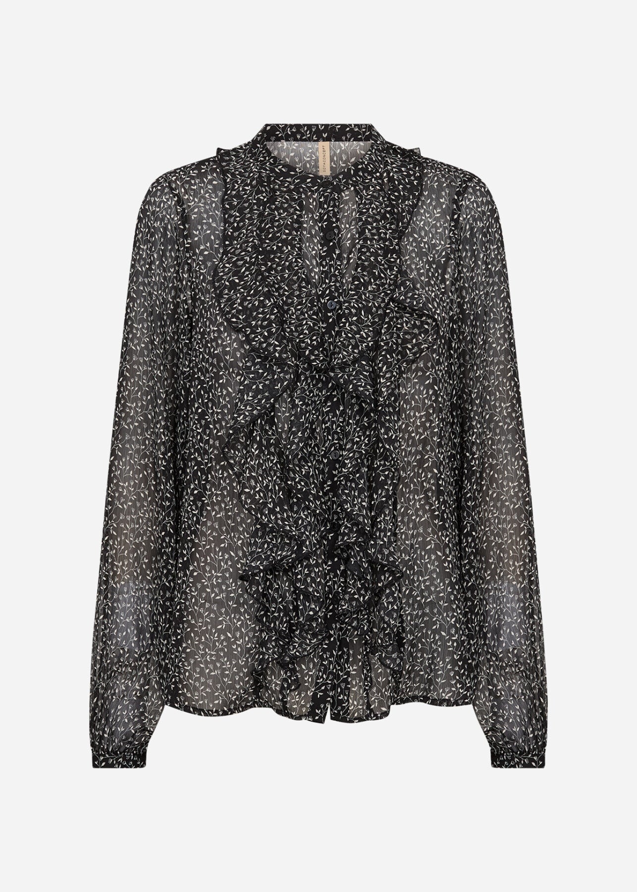 SC-BEBBIE 1 Skjorte Sort