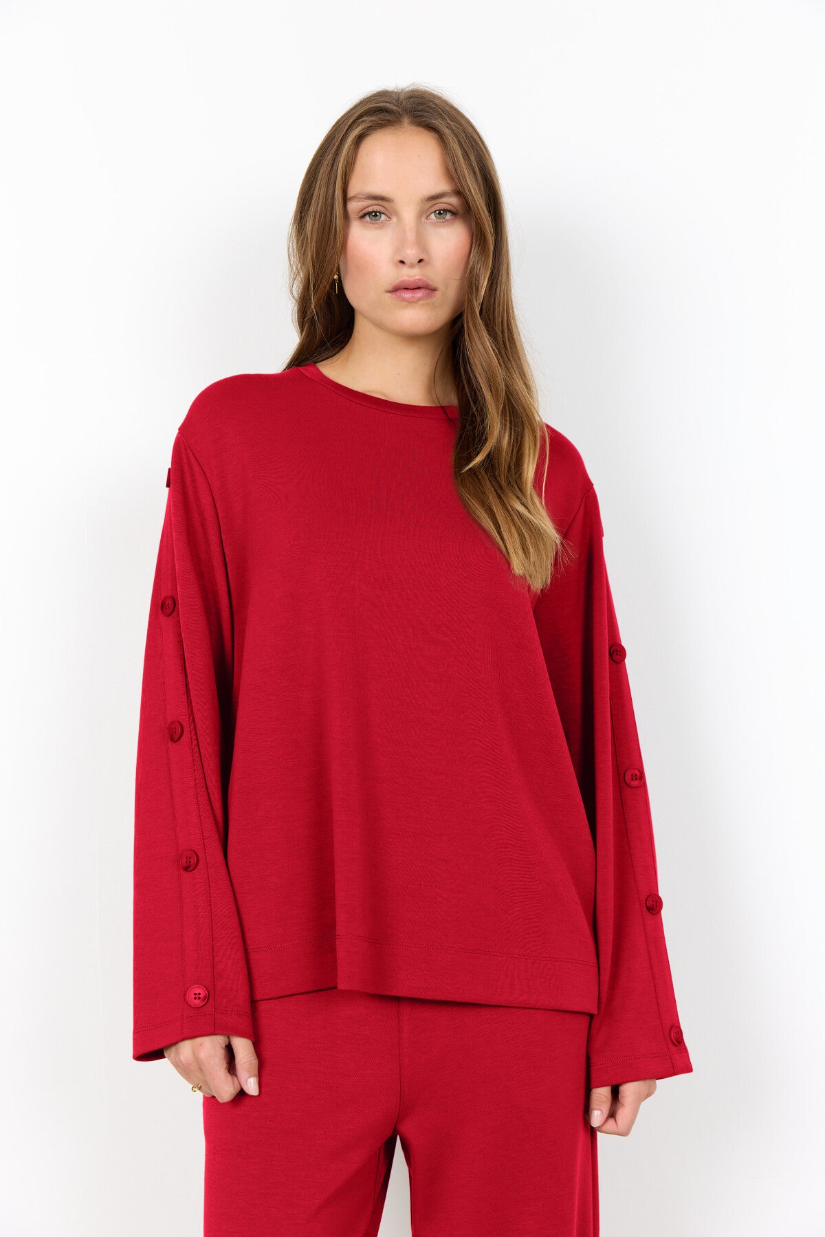 SC-BANU 267 Bluse Rød