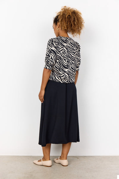 SC-FIONIA 9 Bluse Sort