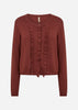 SC-DOLLIE 829 Cardigan Rubin rød