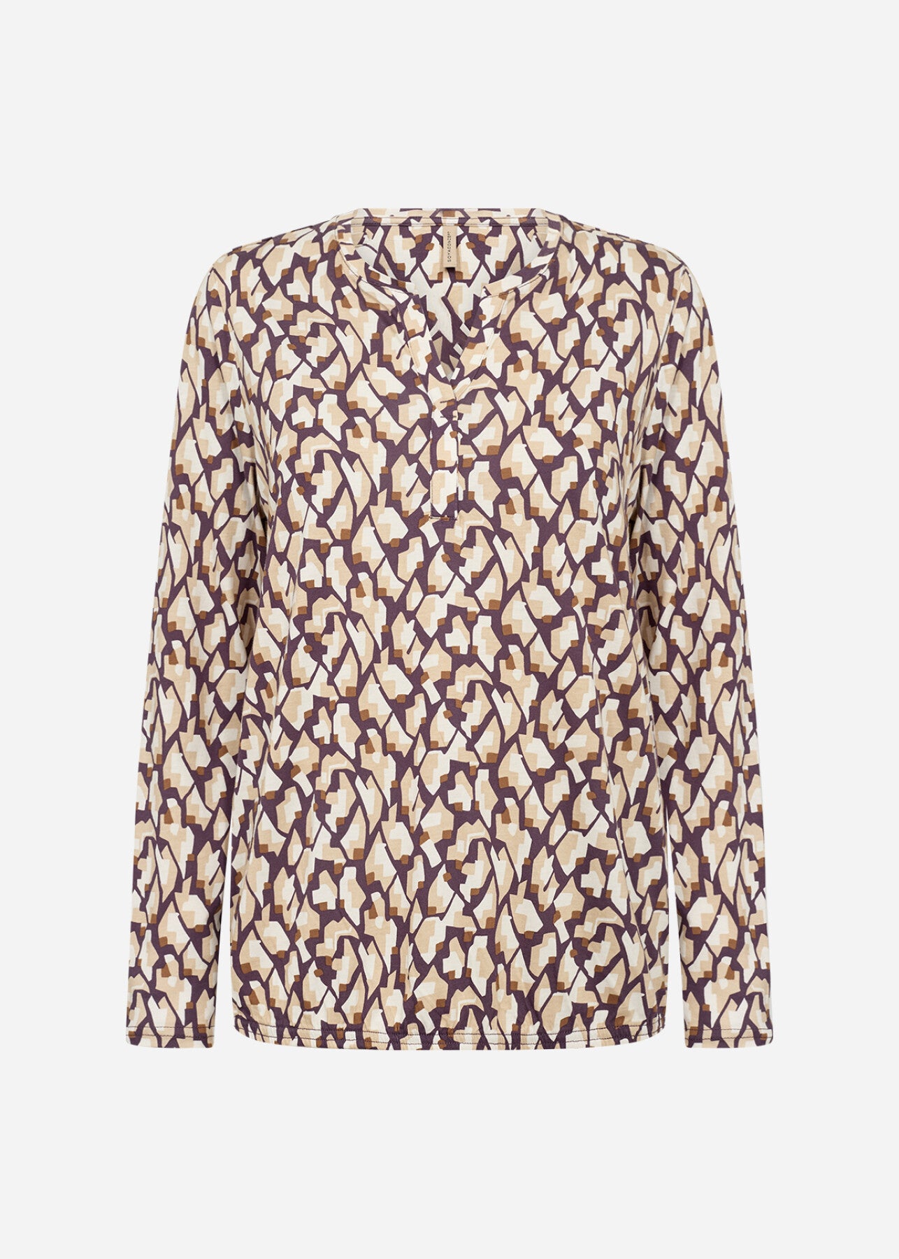 SC-FELICITY AOP 527 Bluse Lilla