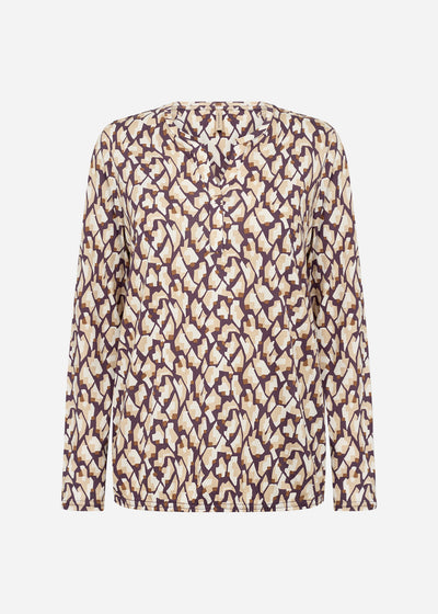 SC-FELICITY AOP 527 Bluse Lilla