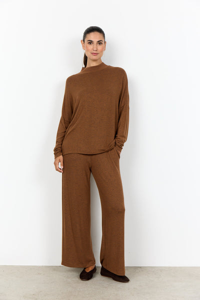 SC-BIARA 126 Bluse Brun