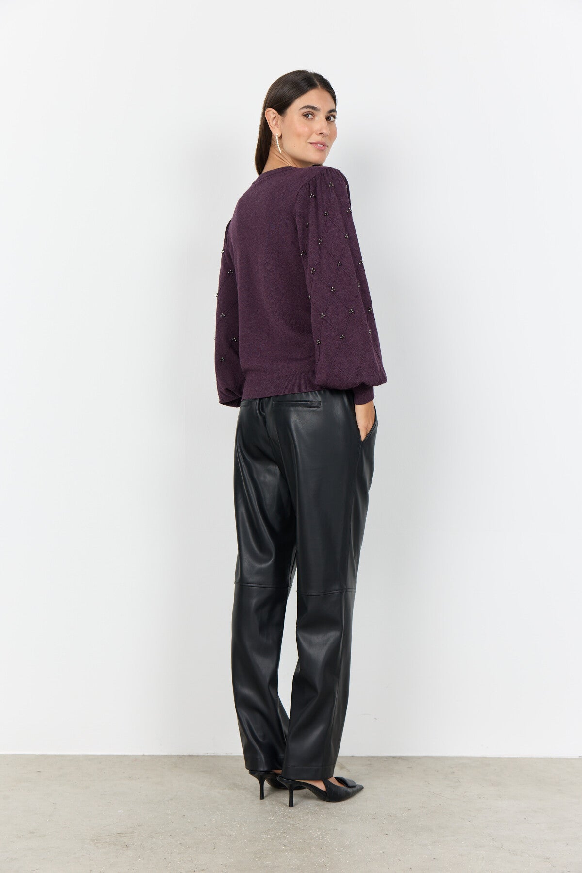 SC-DOLLIE 802 Pullover Lilla