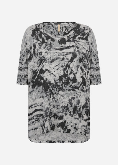 SC-BIARA AOP 140 T-shirt Grå